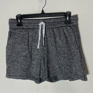 Pacific Trail Grey Elastic Waist Casual Athletic Shorts S Activewear Workout
